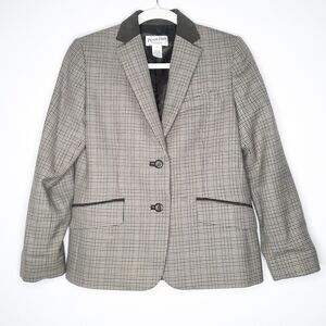 Pendleton Plaid Blazer 4P